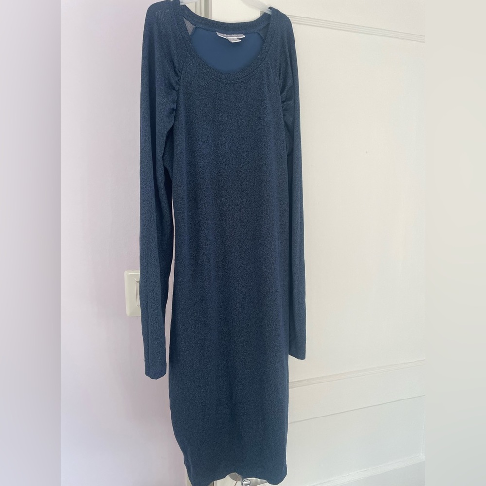 Gorgeous teal Motherhood Maternity dress. Size M
